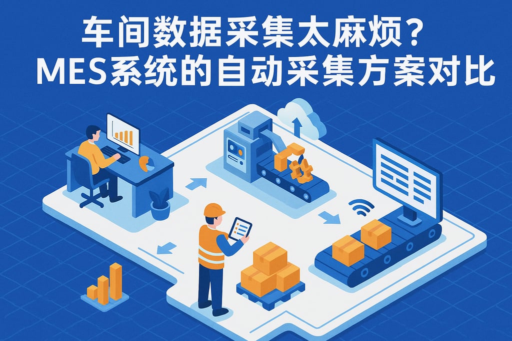 车间数据采集太麻烦？MES系统的自动采集方案对比  